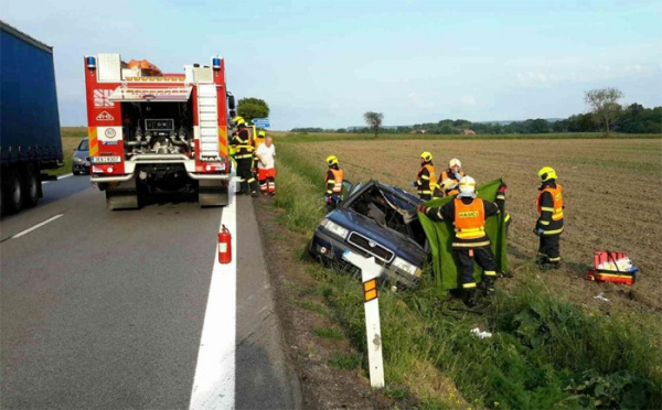 Tragicky skončil střet osobního auta s nákladním u Čankovic