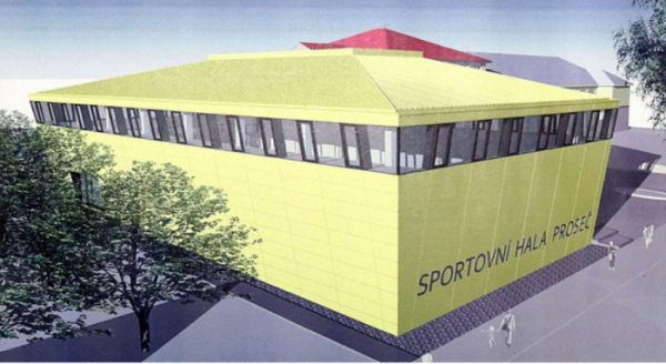 Proseč dokončuje stavbu sportovní haly za 43 milionů korun
