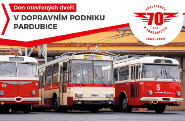 Na Den otevřených dveří Dopravního podniku města Pardubic zítra zavítá ministr Ivan Bartoš