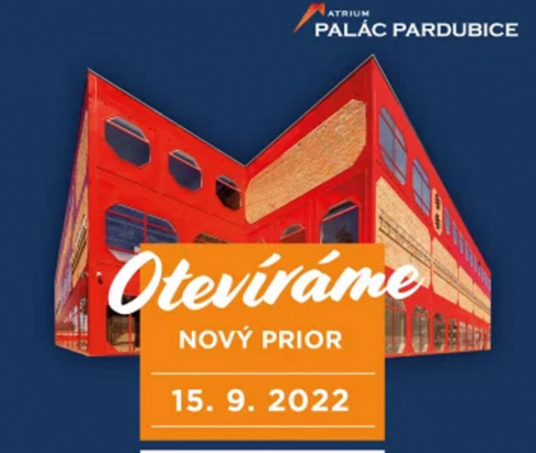 Nová část Paláce Pardubice se v září otevře prvním zákazníkům