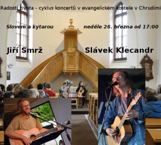 Radosti života - cyklus koncertů v evangelickém kostele v Chrudimi
